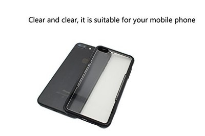 Simulated tempered ph caseanti-slip shock-proof protective case for iPhone7P/8P