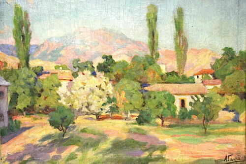 Malerei auf Leinwand russischer Föderation