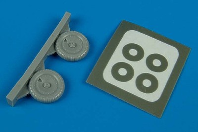 Aires 1/72 Focke Wulf Fw 190A-5/A-9 wheels paint masks 7237