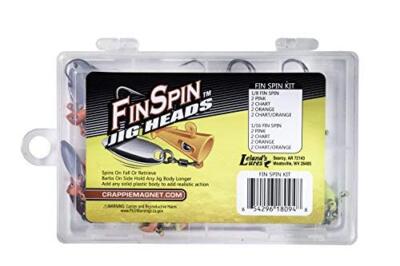 Crappie Magnet Fin Spin Kit, Freshwater Fishing Equipment and Accessories, 8 ...