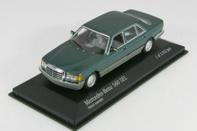 1/43 Mercedes-Benz 560SE SEL Petrol metallic