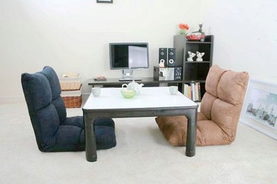 Japanese Kotatsu Table Folding Legs Reversible Table Top