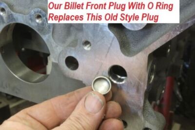 Front and Rear Oil Pan Alignment Tool and Suction Line Diverter For LS Engines