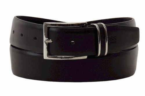 NWT Victor Hugo genuine embossed skinny belt L Victor Hugo Genuine Leather Skinny Belt 82 | eBay main image 2
