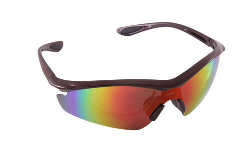 FMF Racing PowerBomb Rocket Goggles - OSFM, Rocket Orange/Silver Mirror Lens, Anti-Fog, Removable Nose Guard - View #12