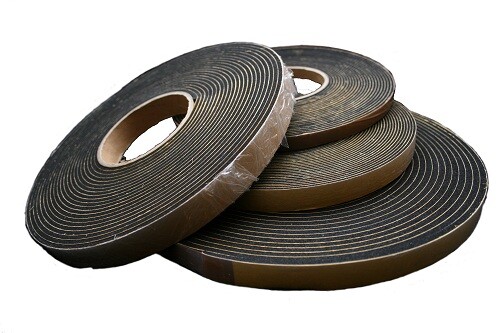 Dichtband EPDM Moosgummiband einseitig selbstklebend 10m/Rolle Dichtungsband