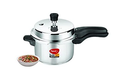 3 Qt Small Pressure Cooker, Stainless Steel, Olla de Presion