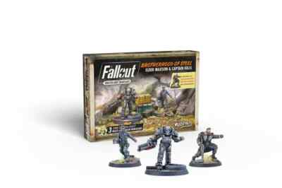 Fallout: Wasteland Warfare Brotherhood of Steel Elder Maxon & Captain Kells