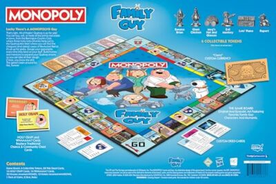 Monopoly: Family Guy Edition Board Game