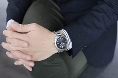 Pre-owned Seiko Selection Sbtm323 Black Dial Solar Atomic Radio Men Watch Made In Japan