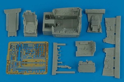 Aires 1/48 F-100C Super Sabre Cockpit Set for Trumpeter kit 4456