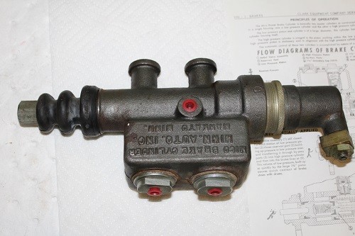 New MICO Power Brake Cylinder Model 1225 Clark Forklift