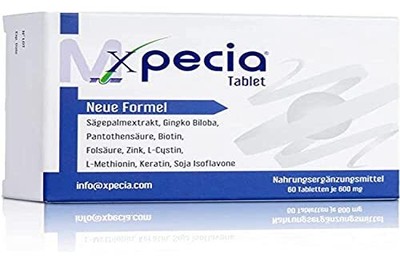 XPECIA FOR MEN ANTI HAIR LOSS DHT BLOCKER NEW HAIR GROWTH FORMULA 60