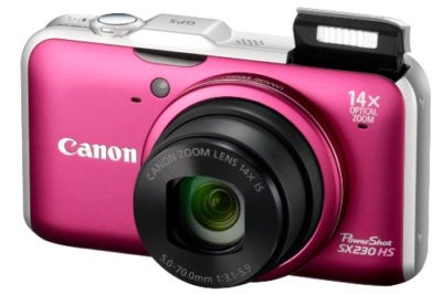 【美品・動作確認済み】Canon PowerShot SX230 HS デジカメ Canon PowerShot SX230 HS 12.1MP Digital Camera - Black for