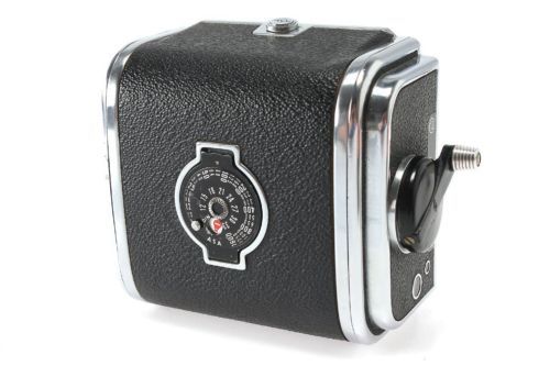 【良品】Hasselblad A12 Type II 6x6 120 ハッセル Hasselblad A12 6x6 120 Film Back Type II Silver/Chrome *EX+*