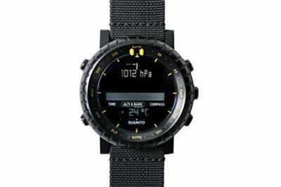 Pre-owned Suunto Core Ss050276000 Black Yellow 3atm Azimuth Altitude Atmosphere Depth