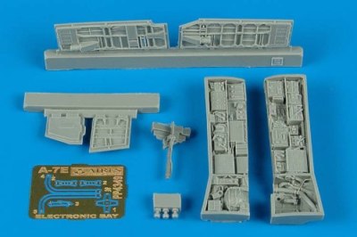 Aires 1/48 A-7E Corsair II electronic bay for Hasegawa kit 4349/*