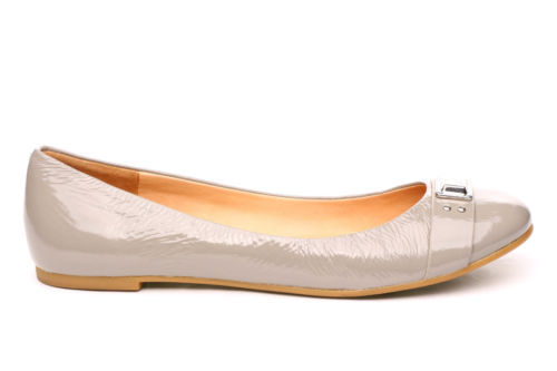 NWT Marc Jacobs The Ali Ballerina Black Patent Leather Flat