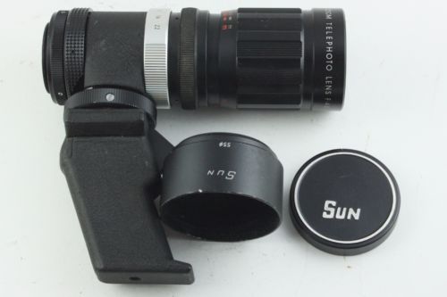 sun 85-210mm f4.8 m42マウント Sun 207338 Black 85-210mm f4.8 M42 Mount Auto Tele-Zoom