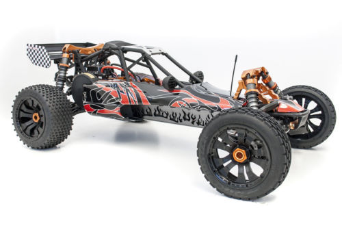 Modellini di auto e moto radiocomandati King Motor scala 1:5