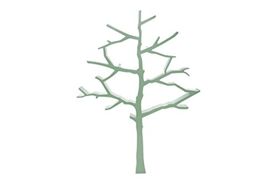 Nursery Works Tree Bookcase, Sage Green
