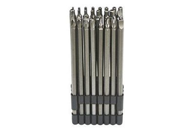 32 pc 6'' Long Security Bit Set Tamper Proof Torx Hex Tri-Wing Philips T25 S2