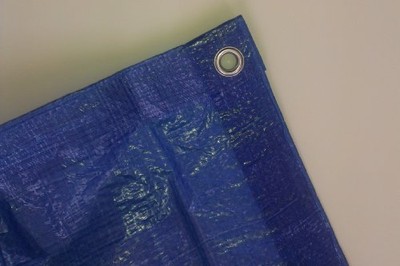 Kotap 20-ft x 30-ft General Purpose Blue Poly Tarp Item TRA-2030 Other Shade