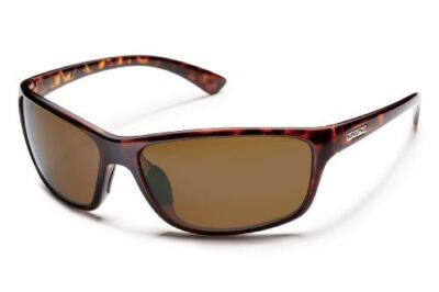 Suncloud Sentry Polarized Sunglasses by Smith Optics Classic Wrap Tortoise/Brown