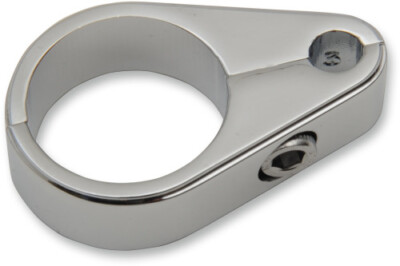 Drag Specialties Chrome Die-Cast Cable Guide DS-223041 1 Cable Clamp 1