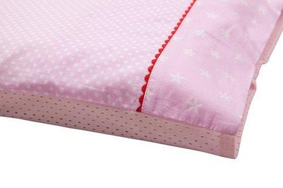 Clevamama Replacement Baby Pillow Case (Pink)