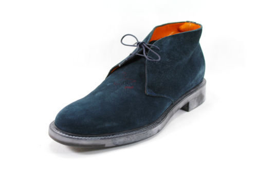 Santoni Suede Dress Shoes for Men