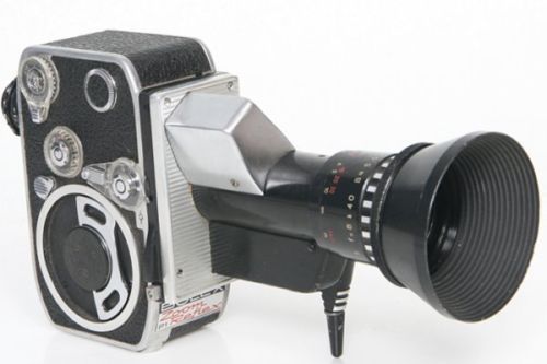 【ヴィンテージ】PAILLARD-BOLEX 8mm フィルムカメラ オブジェ オブジェに】PAILLARD-BOLEX 8mm フィルムカメラ 映画