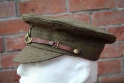 BRITISH 1918 DATED WW1 OTHER RANKS WOOL TRENCH CAP ROYAL ARTILLERY