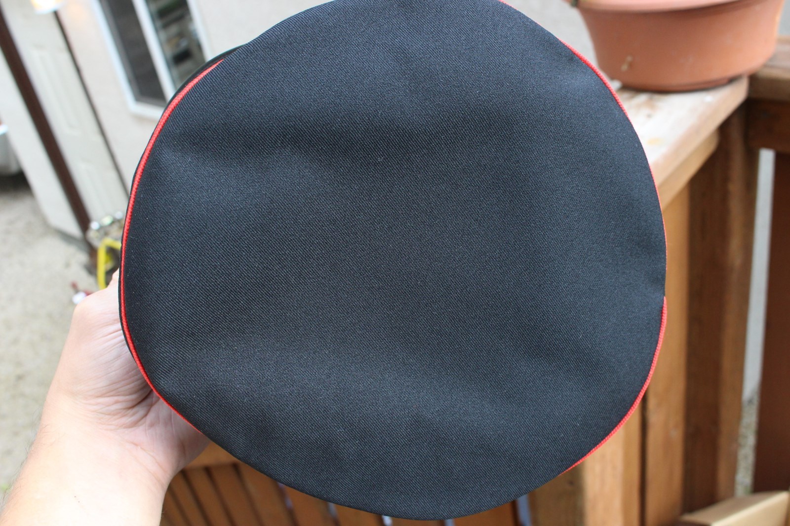 Vintage Police Hat Sargent Officer Motorcycle RCMP