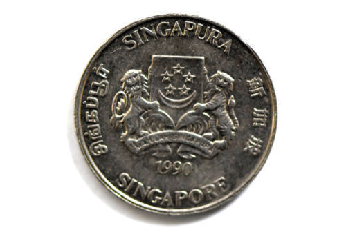 トランプ大統領再選記念　The Singapore Mint 50周年コイン RARE 1976-80 SINGAPORE 50 Cent Coin Ø28mm | eBay