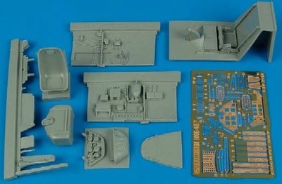 Aires Hobby 1/32 BF109E4/7 Cockpit Juego para Edu D 2104