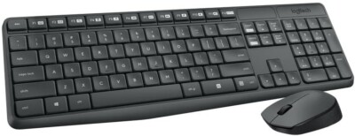 Logitech MK235 Wireless Keyboard and Optical Mouse Combo
