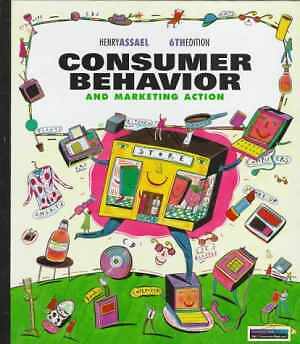 Consumer Behavior and Marketing - Hardcover, by Assael Henry - Acceptable n
