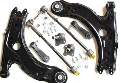 8-TLG QUERLENKER SATZ SPURSTANGE AUDI A3 SEAT SKODA VW BORA GOLF 4 IV NEW BEETLE