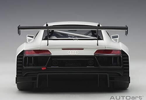 Audi R8 FIA GT GT3 Plain Color Version White 1/18 Model Car By Autoart 81602 - Picture 5 of 10