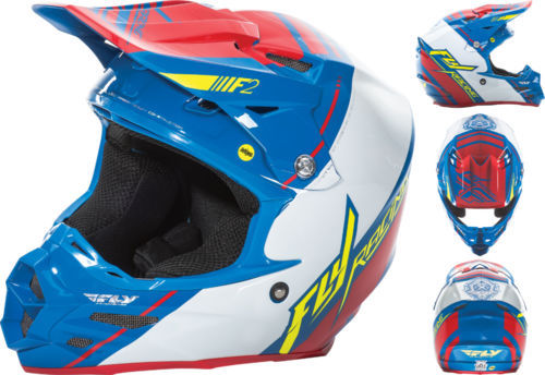 Fly Racing Revolt FS Space Creep Helmets Sm Light Blue/White/Pink