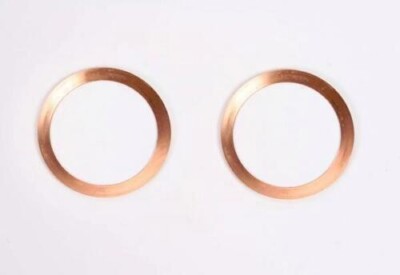 Muffler clamp / junction gaskets - 1985-1994 Harley FLH/FLT - FREE SHIP (USA)!