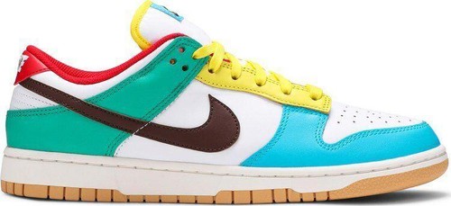 Nike Dunk Low SE 'Free 99' (GS) White/LT Chocolate-Roma Green