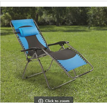 Ultimate XL Oversized 500 lb. Zero Gravity Chair Recliner Relax Your Back Feet