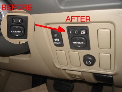 MIT TOYOTA SIENNA 11-14 Electirc POWER folding mirror turn ... 2011 toyota rav4 wiring 
