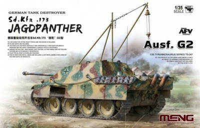 Meng Models TS47 1/35 SdKfz 173 Jagdpanther Ausf G2 German Tank Destroyer