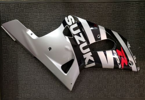 08-12 SUZUKI 1300 GSXR Hayabusa RIGHT SIDE FAIRING – Silver