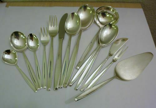Versilberte BSF Essbesteck-Sets