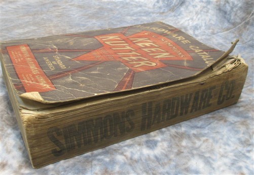 1930 Simmons Keen Kutter Hardware Catalog No U Vintage Advertising Sign Tools