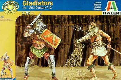 ITALERI 6869 1/32 HISTORISCHE FIGUREN GLADIATORS